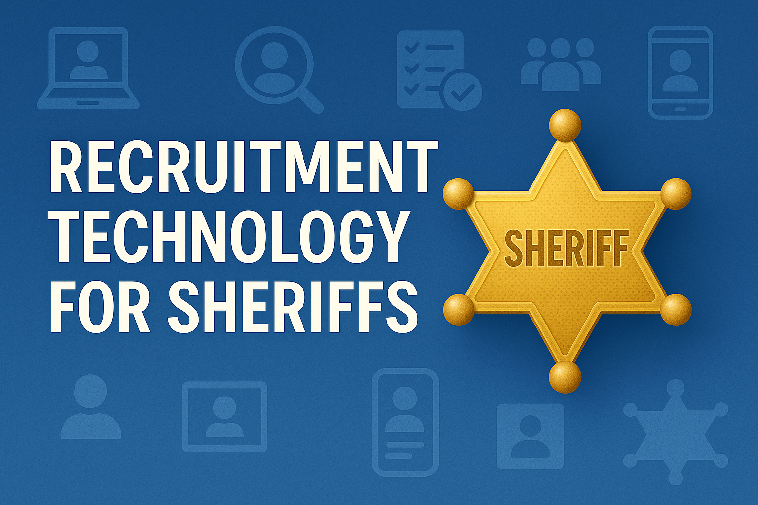 Recruitment Technology for Sheriffs
