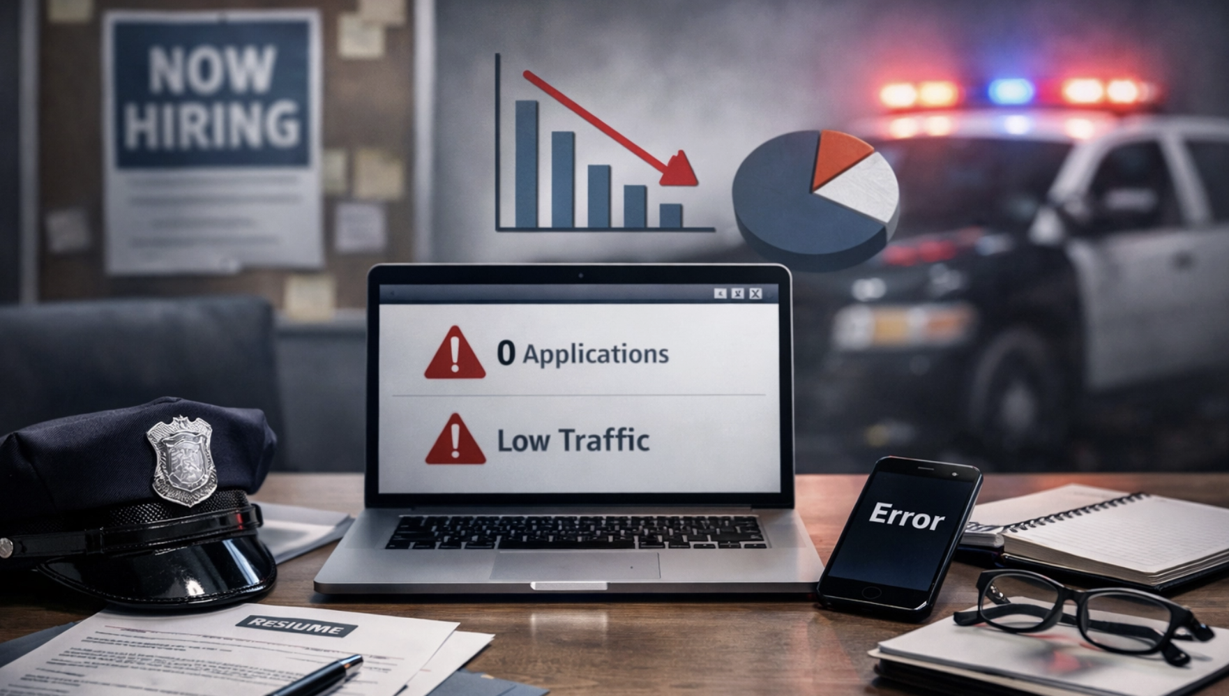 Law Enforcement Recruitment Issues: Why Your Website is Killing Your Candidate Pipeline