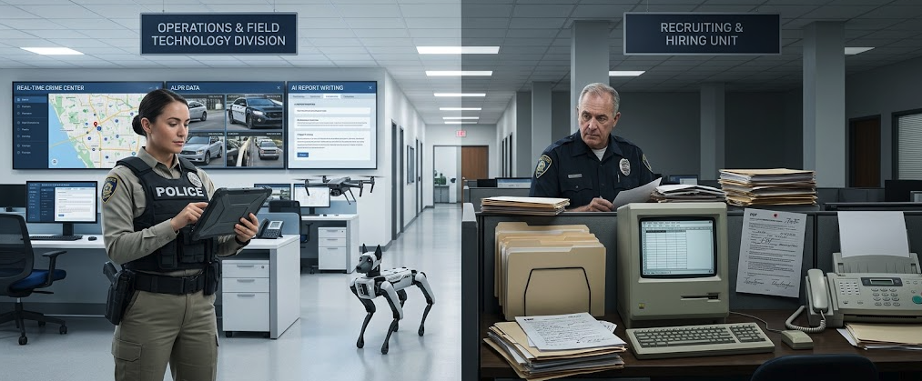 High-Tech Policing, Low-Tech Hiring: The Modernization Gap No One Is Talking About